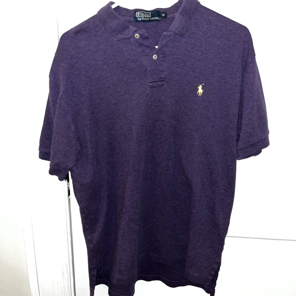 Purple Polo large golf shirt